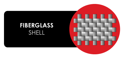 Fiberglass shell